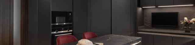 Kaiser Kitchen in Marina Residences Dubai Modern Kitchen